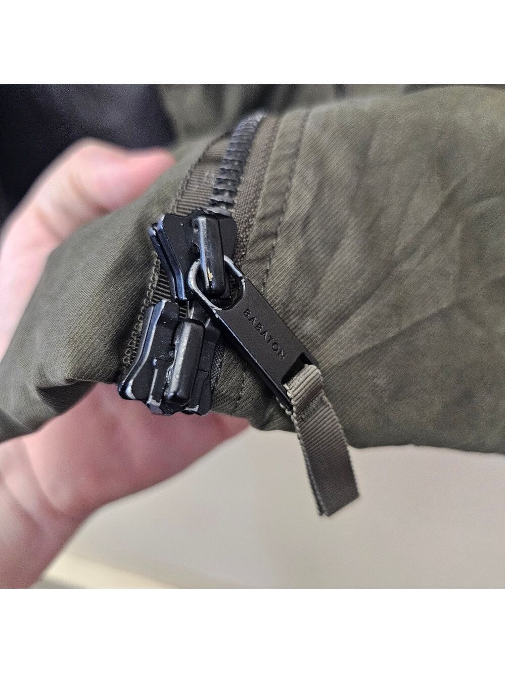 Babaton Gilligan Parka Premium Goose Down in Green - Picture 9 of 16